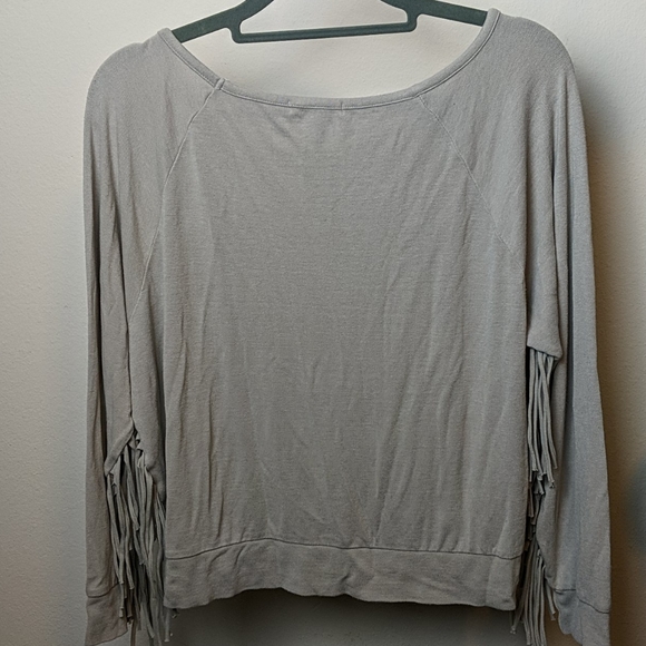 Amuse Society Take a Grip Fringe Sweater - Picture 4 of 4